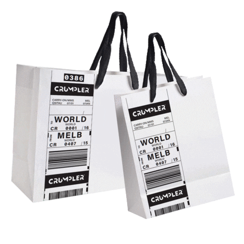 CrumplerSG giphyupload shopping bags messengerbag Sticker
