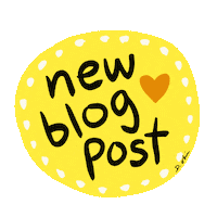 New Blog Post Sticker
