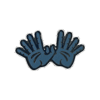pinnedpins hand university hands sign Sticker