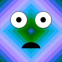 Art Frown GIF by Jen Stark