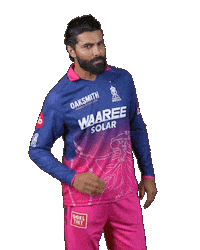 Halla Bol Pink Sticker by Rajasthan Royals