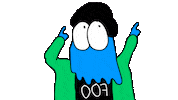 Tuesday Foo Sticker by deladeso