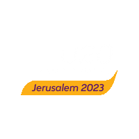 Jerusalem2023u20 athletics athletes jerusalem championships Sticker