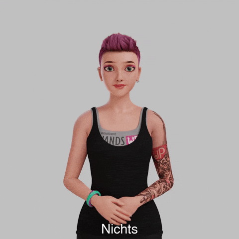 Avatar Gebärdensprache GIF by Sign Time - SiMAX