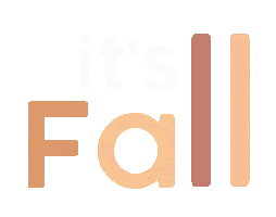Its Fall Pink Sticker