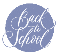 Back To School Sticker by Calligrafun