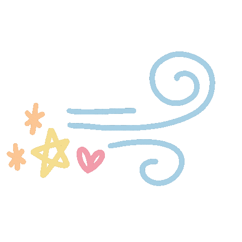 Heart Star Sticker