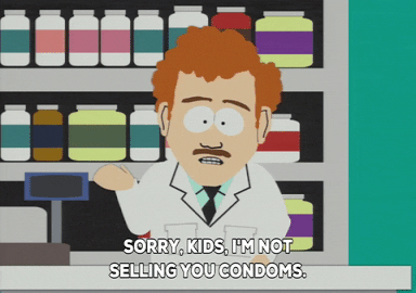 sorry condoms GIF by South Park 