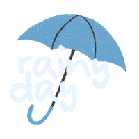 ilaria_angioi spring rain umbrella rainyday Sticker