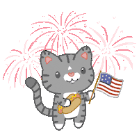 happy 4th of july Sticker by beckadoodles