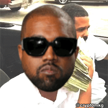 Kanye West Bitcoin GIF by Crypto GIFs & Memes ::: Crypto Marketing