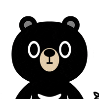 Gimcheon 곰 놀람 532 오삼이 GIF