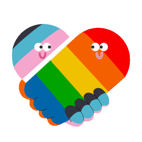 brandnewschool love design pride lgbtq Sticker