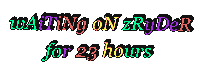 text-test waiting on zryder for 23 hours Sticker