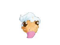 claudiasasso cupcake muffin claustration claustrationcupcake Sticker