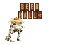 BeerHalll beerhall beerhalll Sticker