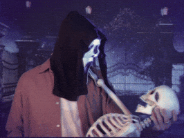 Skeleton Kiss GIF by Halloween