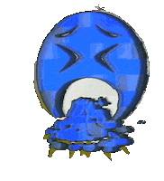 Glitch Emoji Sticker by #BASILIO