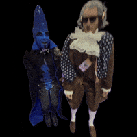 Blue Man Dancing GIF