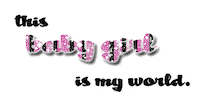 my baby STICKER