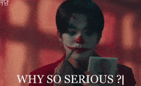Why So Serious Joker GIF