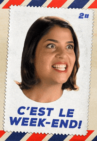 Excited French GIF
