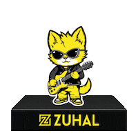 Dance Rock Sticker by Zuhal Müzik