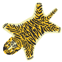 Tiger Sticker by Teaspoon studio