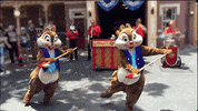 disney characters chip and dale GIF by Disney Parks