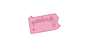 handwrittenmagic pittsburgh pennsylvania pa handwrittenmagic Sticker