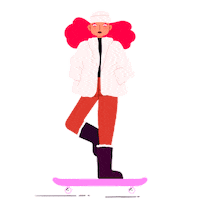 Girl Skate Sticker