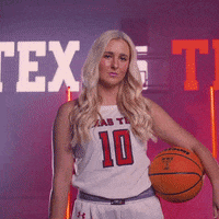 Bryn Gerlich GIF by Texas Tech Women's Basketball