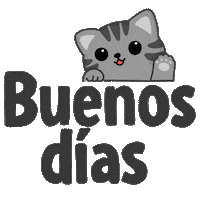 Gatuario1 love cat cute hello Sticker