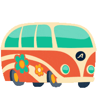 Happy Road Trip Sticker by ACTIVE Network