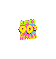 party 90s Sticker by La Mega Estación