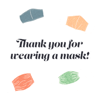 Face Mask Sticker by Nueva Creative