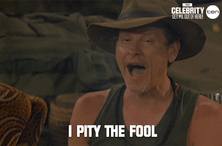 Carson Kressley Fool GIF by I'm A Celebrity... Get Me Out Of Here! Australia