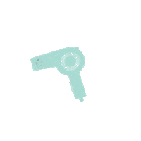 blow-dry dryer Sticker by Blush and Blow London