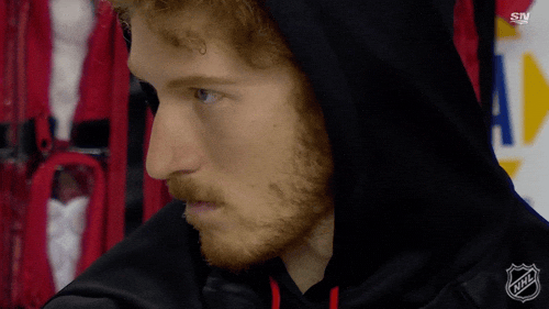 Looking National Hockey League GIF by NHL