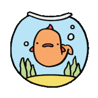 Fish Blub Sticker