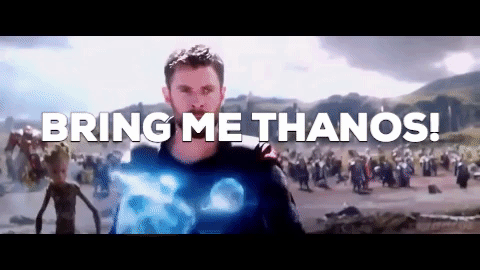 bring me thanos infinity war GIF