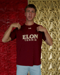 Elon Mens Tennis GIF by Elon Phoenix