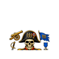 Skull Calavera Sticker