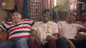 TallBoyz music nod nodding bathroom GIF
