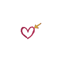 In Love Heart Sticker