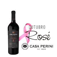 Casa_Perini vinho outubro rosa solidario casa perini Sticker