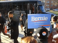 Sanders Tours Baltimore Neighborhood Where Freddie Gray Arrested