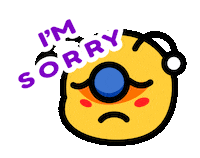 Sad I Love You Sticker