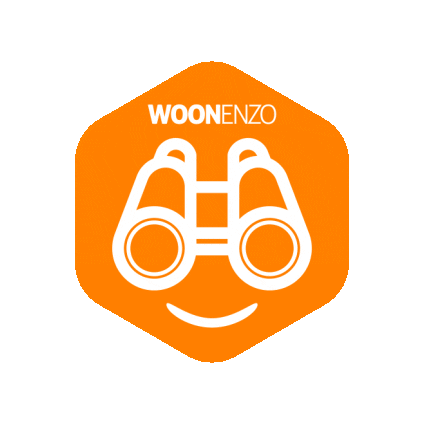 Looking Sticker by WOONENZO