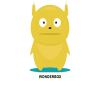 キャラクター ジャンプ Sticker by wonderlab